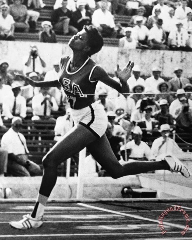 Others Wilma Rudolph (1940-1994) Art Print
