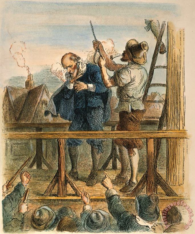 Others Witch Trial: Execution, 1692 Art Painting