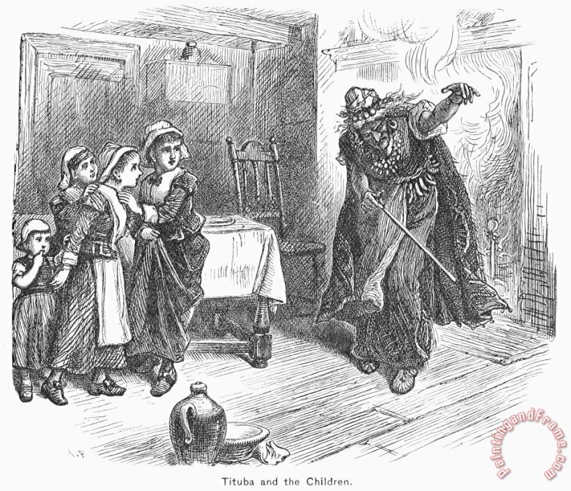 Others Witch Trial: Tituba, 1692 Art Print
