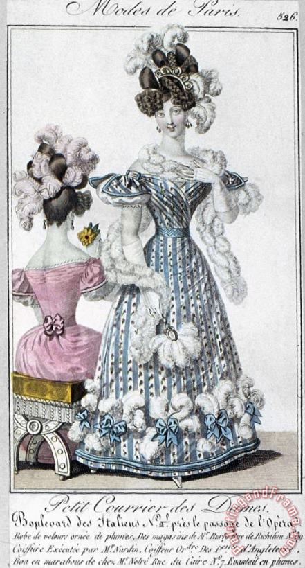 Womens Fashion, 1828 painting - Others Womens Fashion, 1828 Art Print