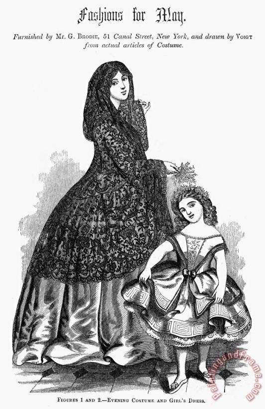 Others Womens Fashion, 1857 Art Print