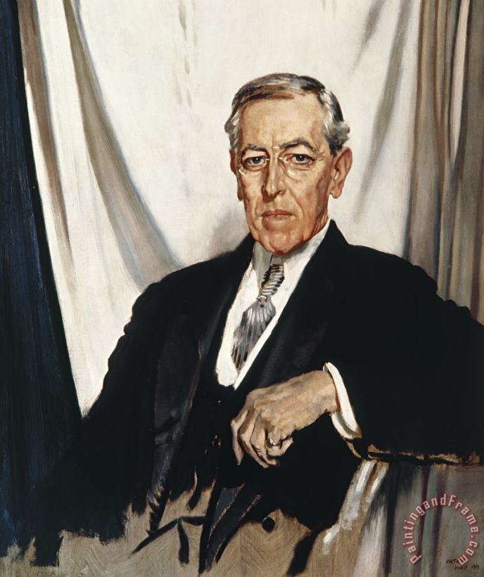 Others Woodrow Wilson (1856-1924) Art Print