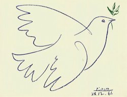 Pablo Picasso Blue Dove