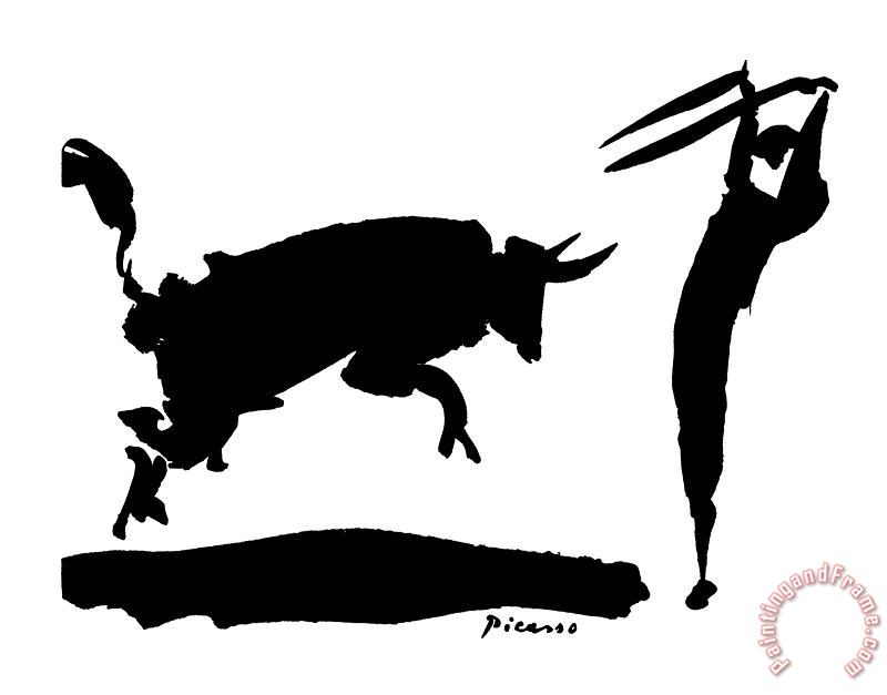 Pablo Picasso Bullfight Iii Art Print