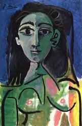 Pablo Picasso Buste De Femme Jaqueline