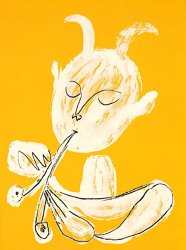 Pablo Picasso Faune Blanc C 1946