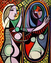 Pablo Picasso Girl Before a Mirror C 1932