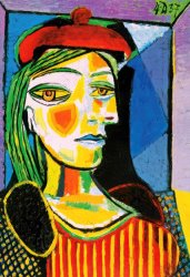 Pablo Picasso Girl with Red Beret