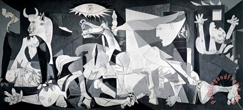 Pablo Picasso Guernica Art Painting