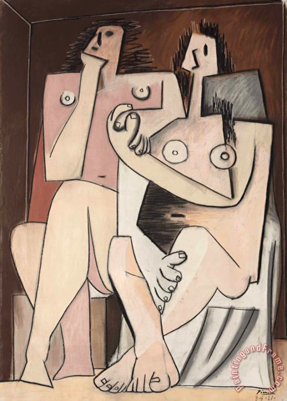 Homme Et Femme painting - Pablo Picasso Homme Et Femme Art Print