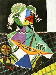 Pablo Picasso Kleines Maedchen Mit Boot C 1938