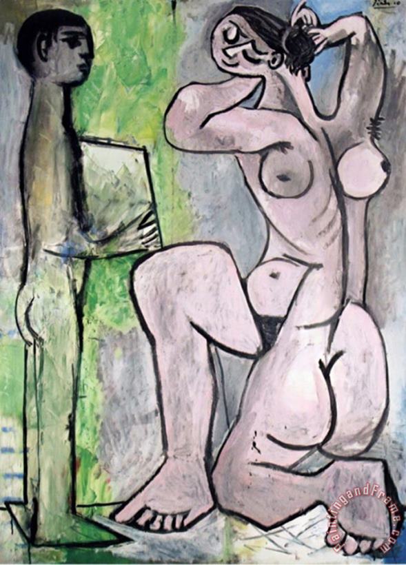 Pablo Picasso La Coiffure Art Painting