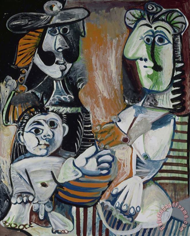 Pablo Picasso La Famille (the Family) Art Print