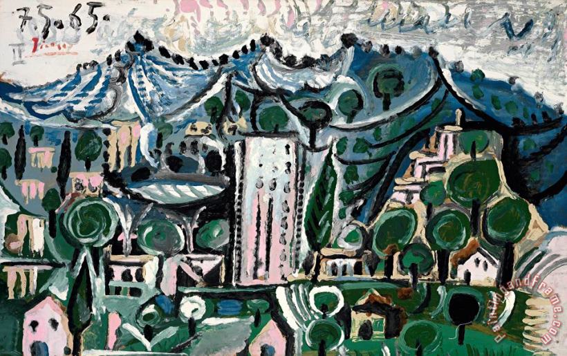 Pablo Picasso Landscape Art Print