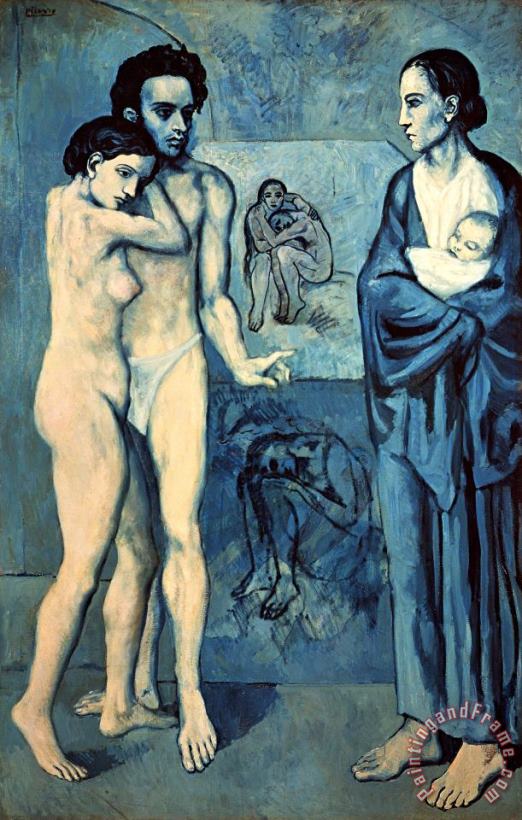 Pablo Picasso Life 1903 Art Painting