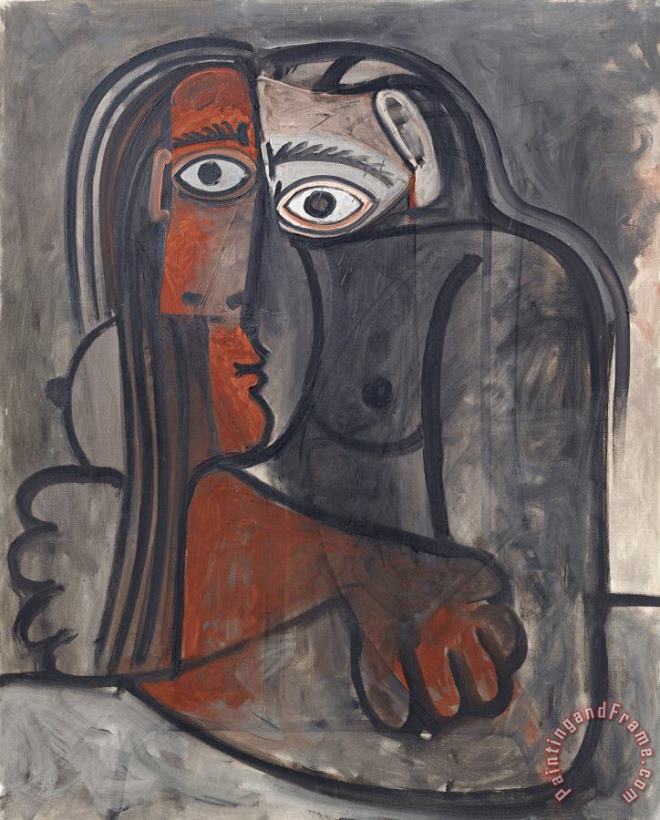 Pablo Picasso Nu Les Bras Croises Art Painting