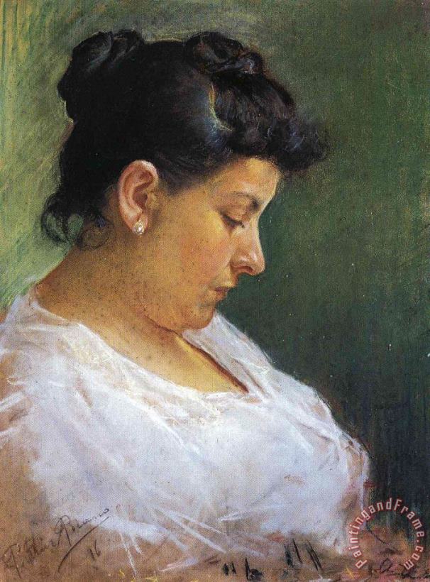 Pablo Picasso Portrait of The Artist S Mother 1896 Art Painting