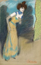 Pablo Picasso The End of The Performance,1901