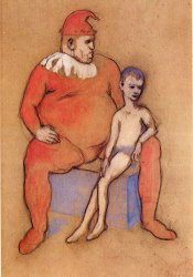 Pablo Picasso Young Acrobat And Clown 1905