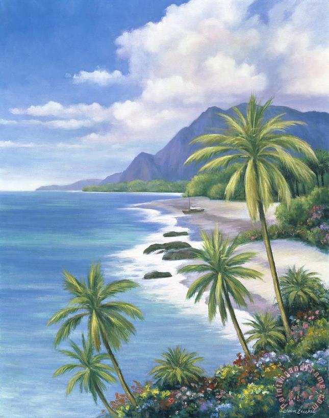 pallet Tropical Paradise 2 Art Painting