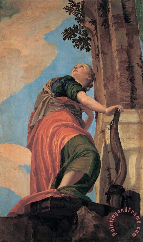 Good Government painting - Paolo Caliari Veronese Good Government Art Print
