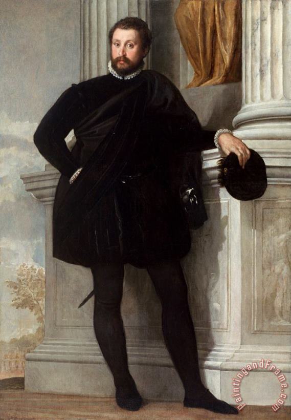 Paolo Caliari Veronese Portrait of a Man Art Print
