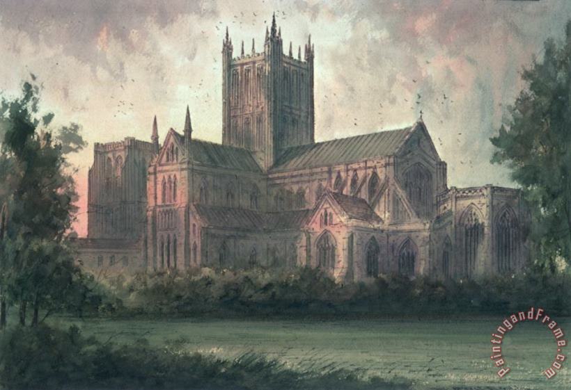 Paul Braddon Wells Cathedral Art Painting
