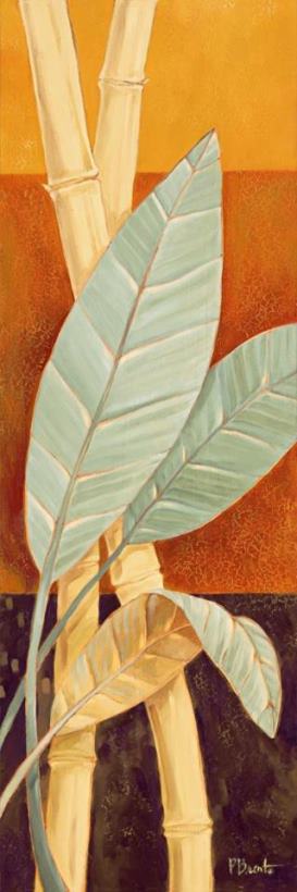 Bali Leaves I painting - Paul Brent Bali Leaves I Art Print