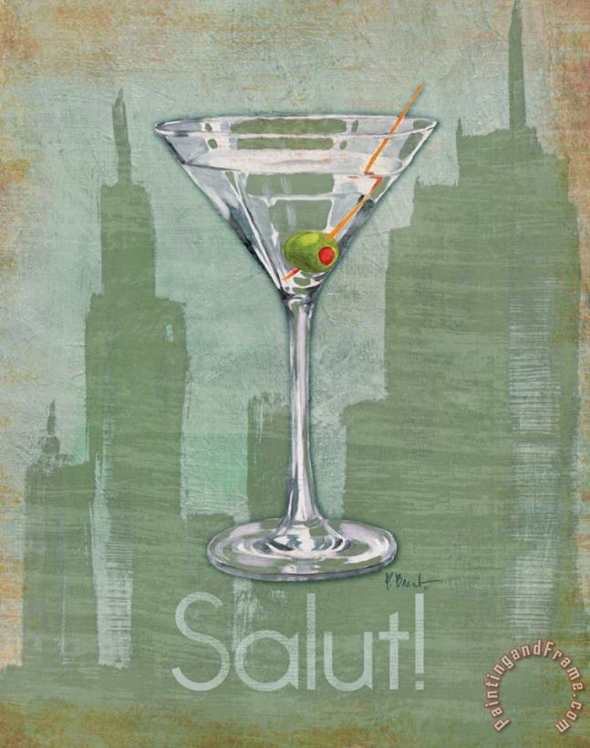 Paul Brent Big City Cocktail III Art Painting