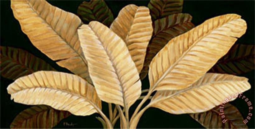 Paul Brent Calypso Leaves I Art Painting