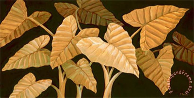 Calypso Leaves II painting - Paul Brent Calypso Leaves II Art Print