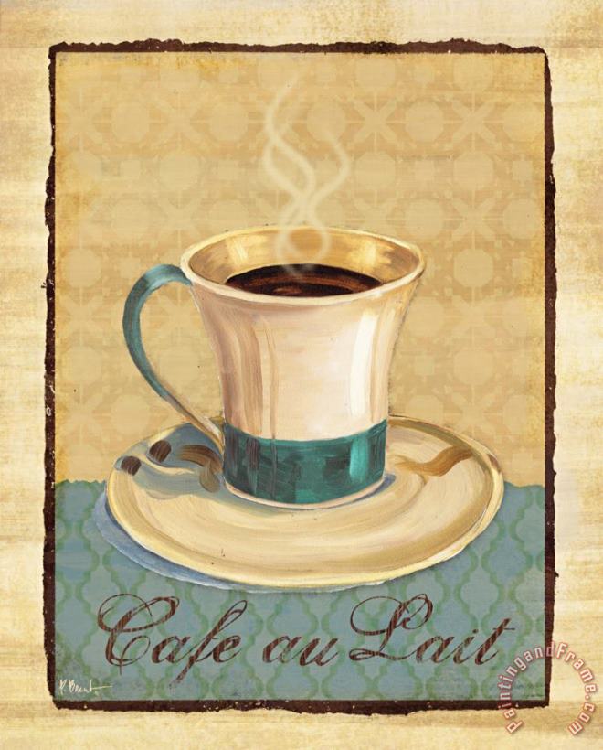 Coffee Club III painting - Paul Brent Coffee Club III Art Print