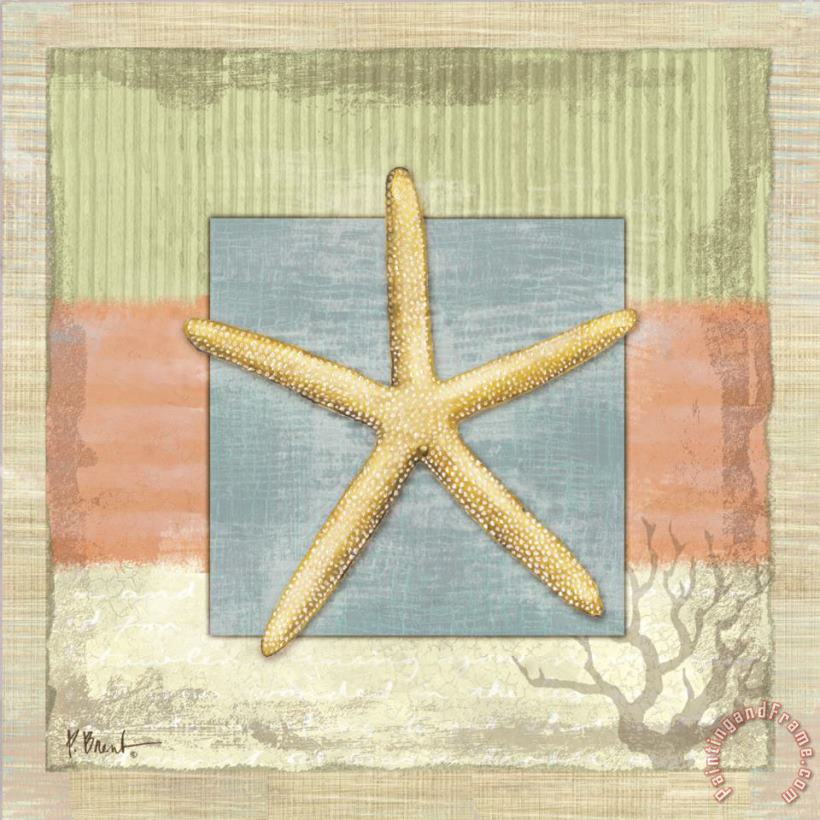 Montego Starfish painting - Paul Brent Montego Starfish Art Print