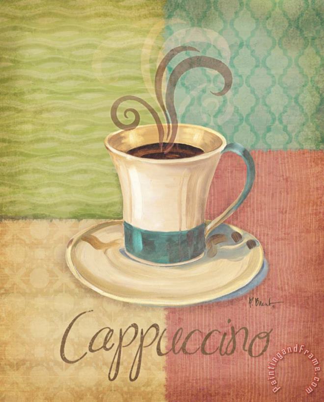Quattro Coffee I painting - Paul Brent Quattro Coffee I Art Print
