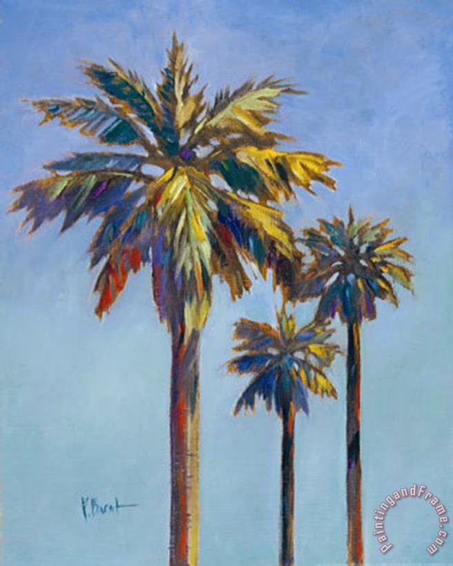 Paul Brent Santa Rita Palms I Art Painting