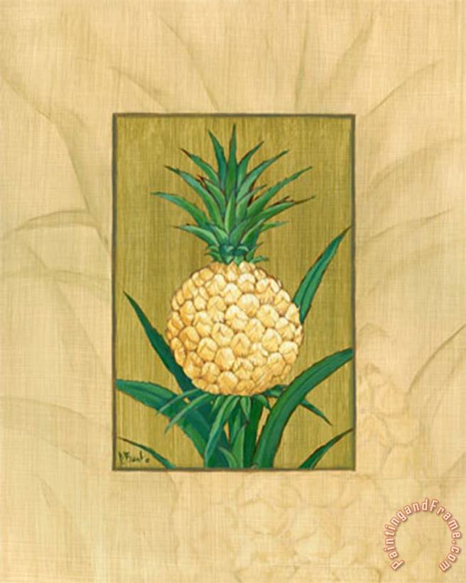 Paul Brent Sugar Loaf Pineapple Art Painting