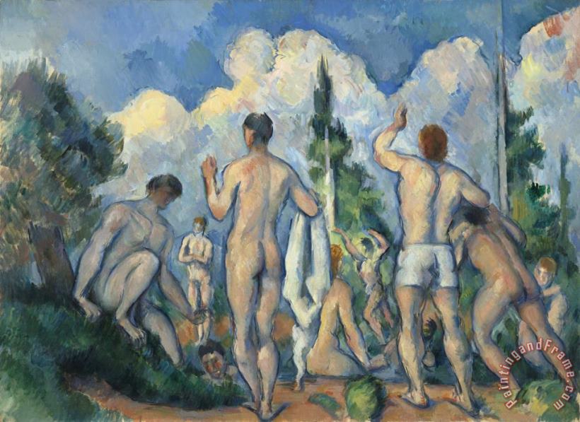 Paul Cezanne Bathers Art Print