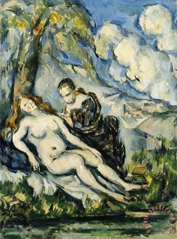 Paul Cezanne Bathsheba Art Painting