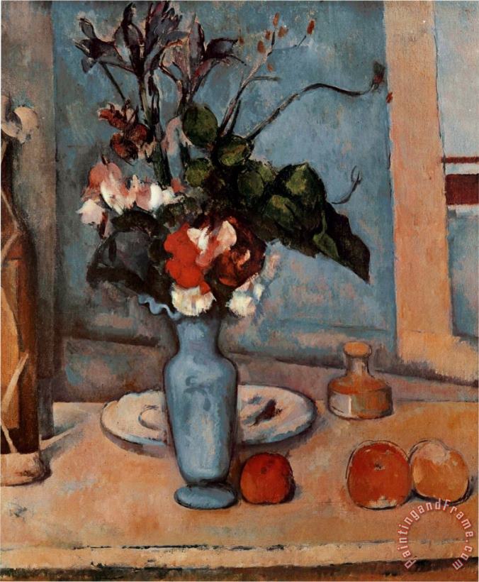 Paul Cezanne Blue Vase Art Painting