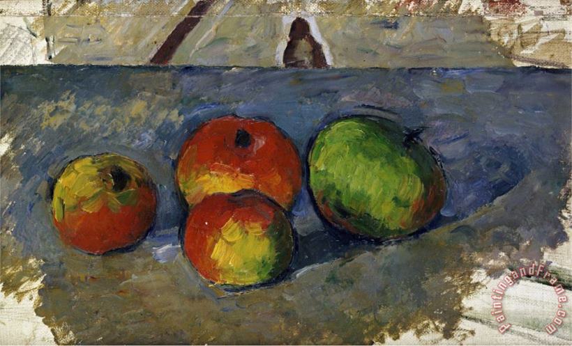 Paul Cezanne Four Apples Circa 1879 82 Art Print