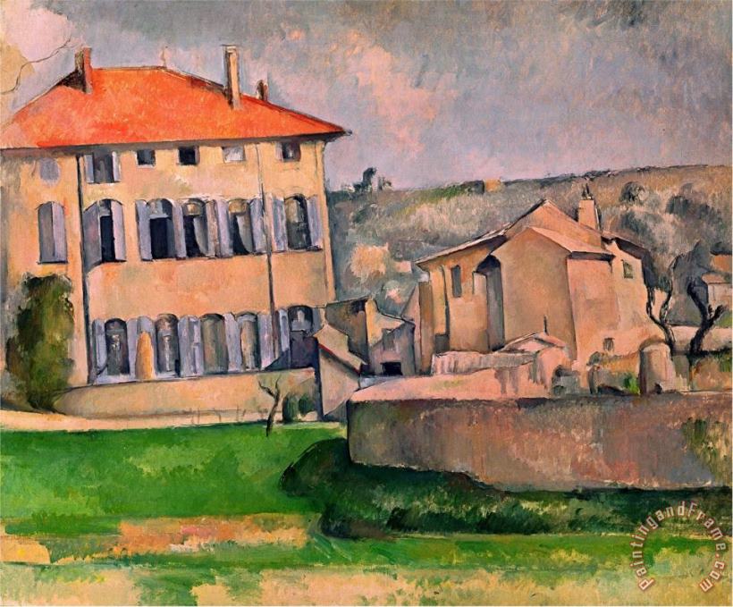 Paul Cezanne Jas De Bouffan 1885 87 Art Painting