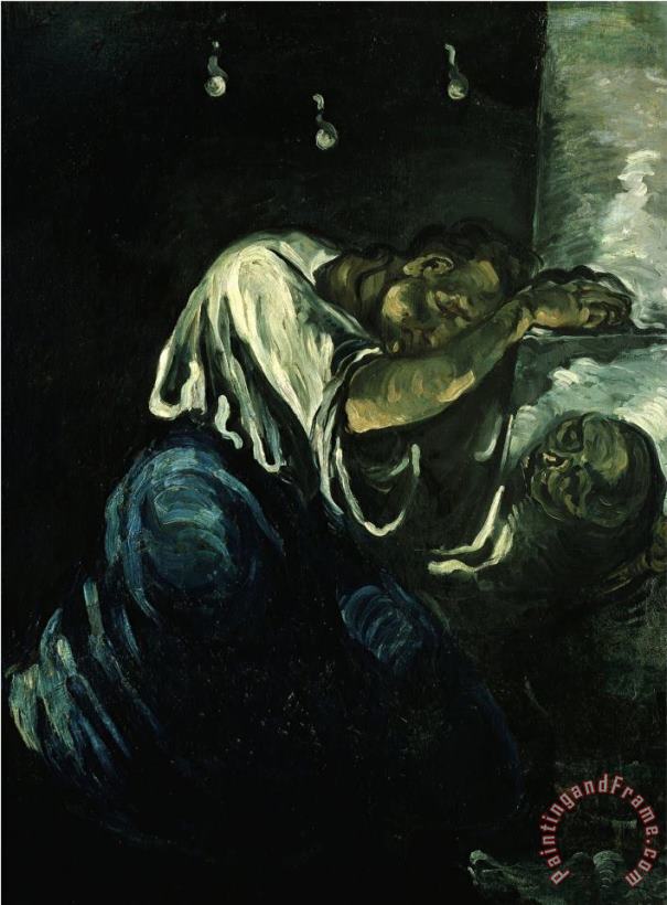 La Madelaine Ou La Douleur Mary Magdalene Or Sadness C 1868 69 painting - Paul Cezanne La Madelaine Ou La Douleur Mary Magdalene Or Sadness C 1868 69 Art Print
