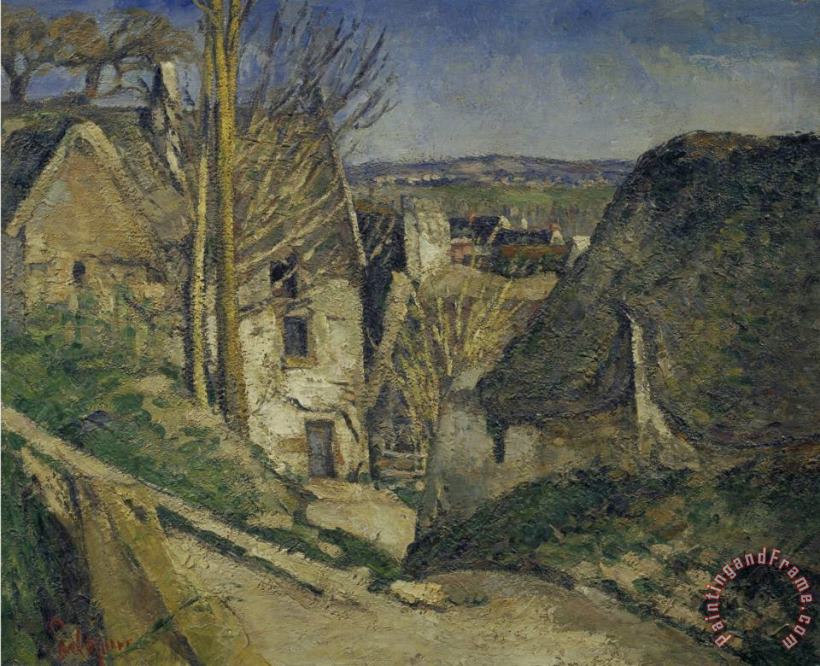 Paul Cezanne La Maison Du Pendu The House of The Hanged Man 1873 Art Print