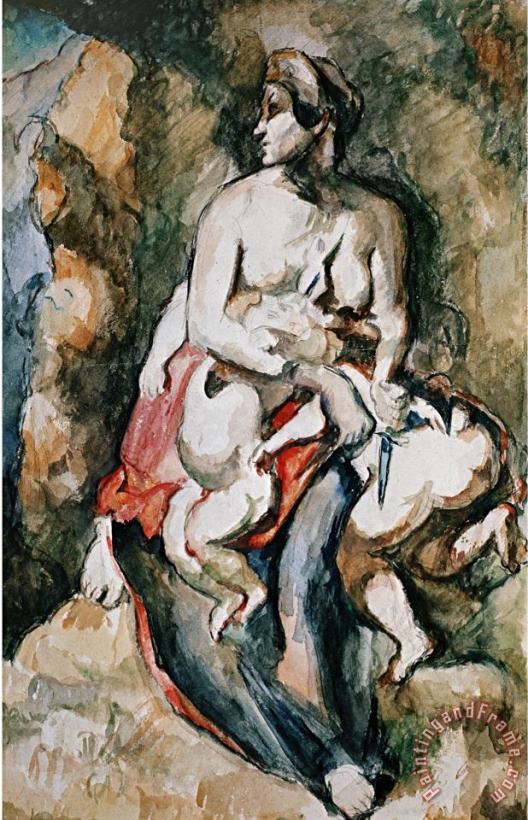 Paul Cezanne Medea 1880 Art Print