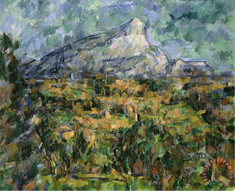 Paul Cezanne Mont Saint Victoire 1904 05 Art Print