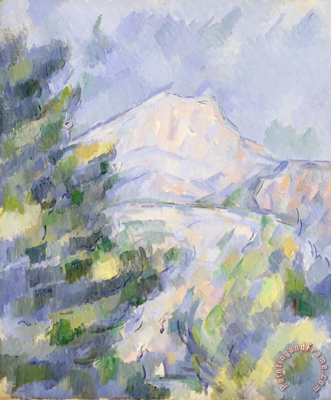 Mont Sainte-Victoire painting - Paul Cezanne Mont Sainte-Victoire Art Print