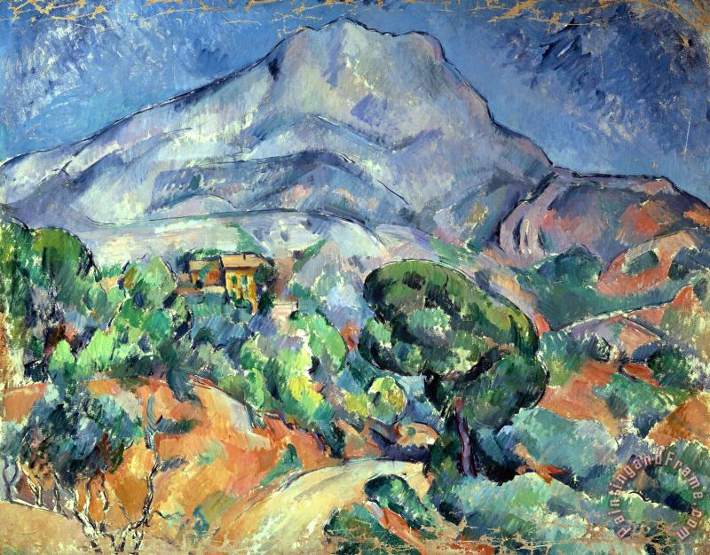 Paul Cezanne Mont Sainte Victoire Art Painting