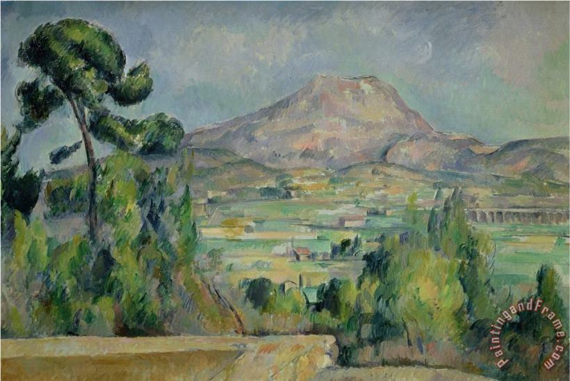 Paul Cezanne Montagne Sainte Victoire Art Print