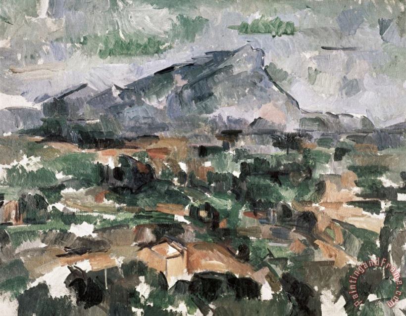 Mountain Sainte Victoire painting - Paul Cezanne Mountain Sainte Victoire Art Print