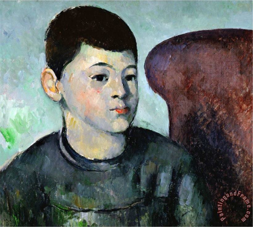 Paul Cezanne Paul Cezanne Son of The Artist 1883 1885 Art Painting